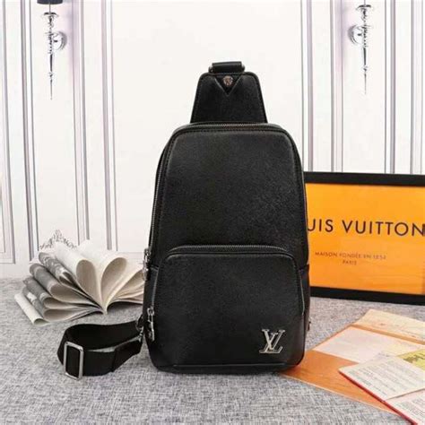 lv avenue sling bag black|Lv sling bag price.